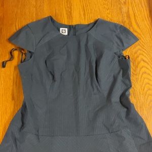 Ann Klein grey dress
